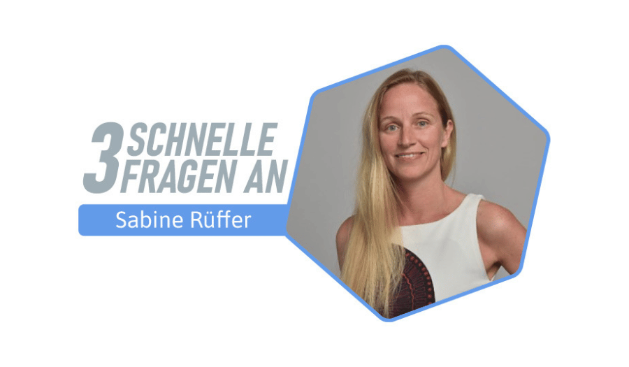 Drei schnelle Fragen an Sabine Rüffer